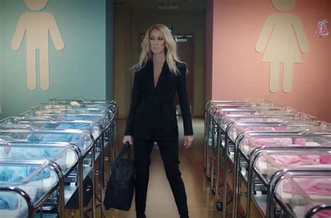 celine dion no gender clothing line|Celine Dion commercial with babies.